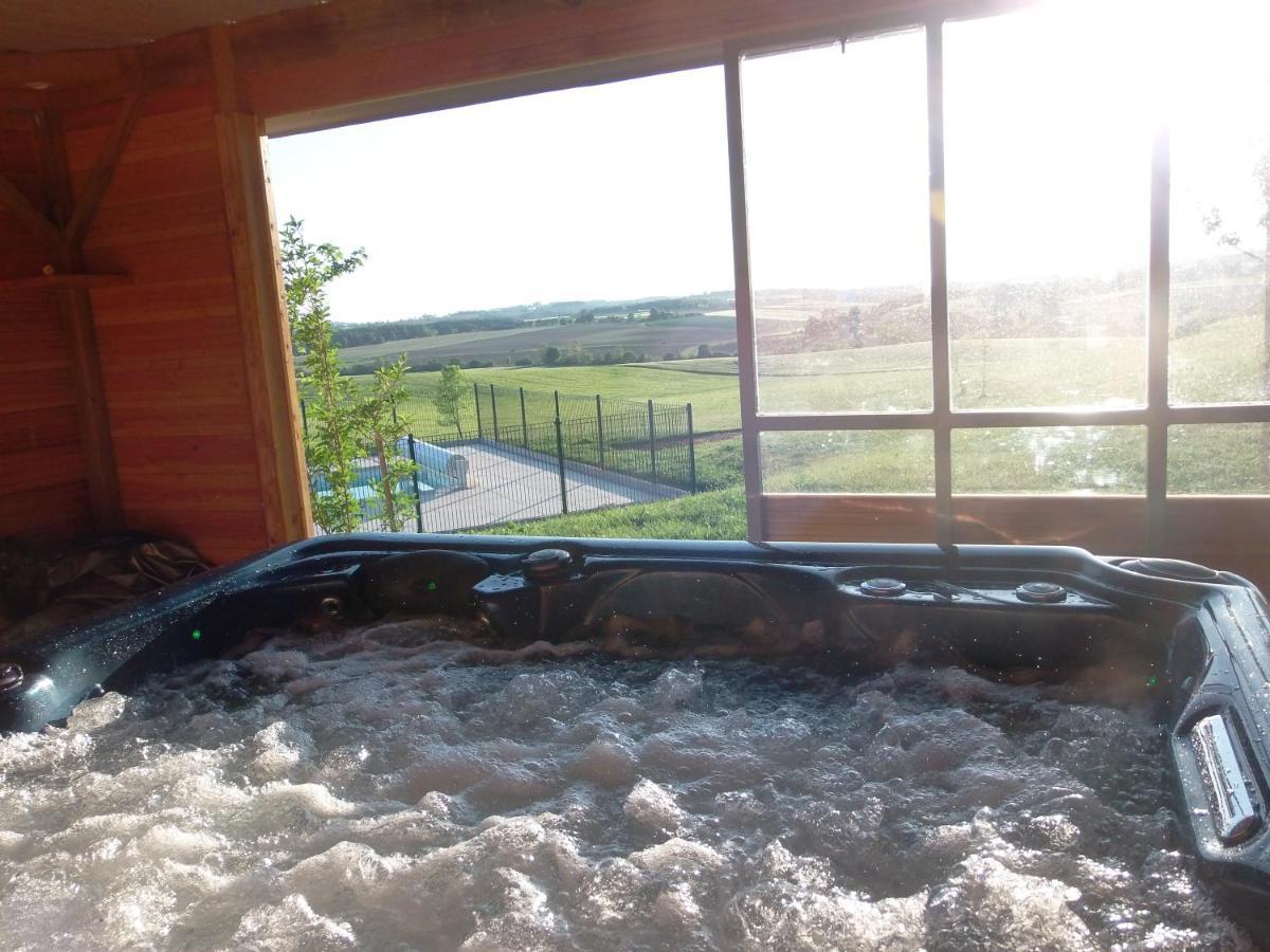 Roulotte Acces Privatif Spa Pauilhac ภายนอก รูปภาพ